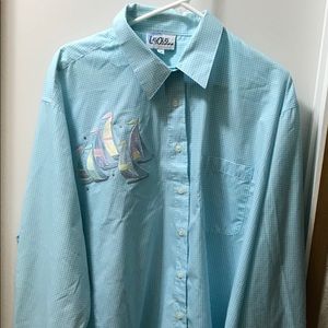 LasOlas by Oved International XL blue and white